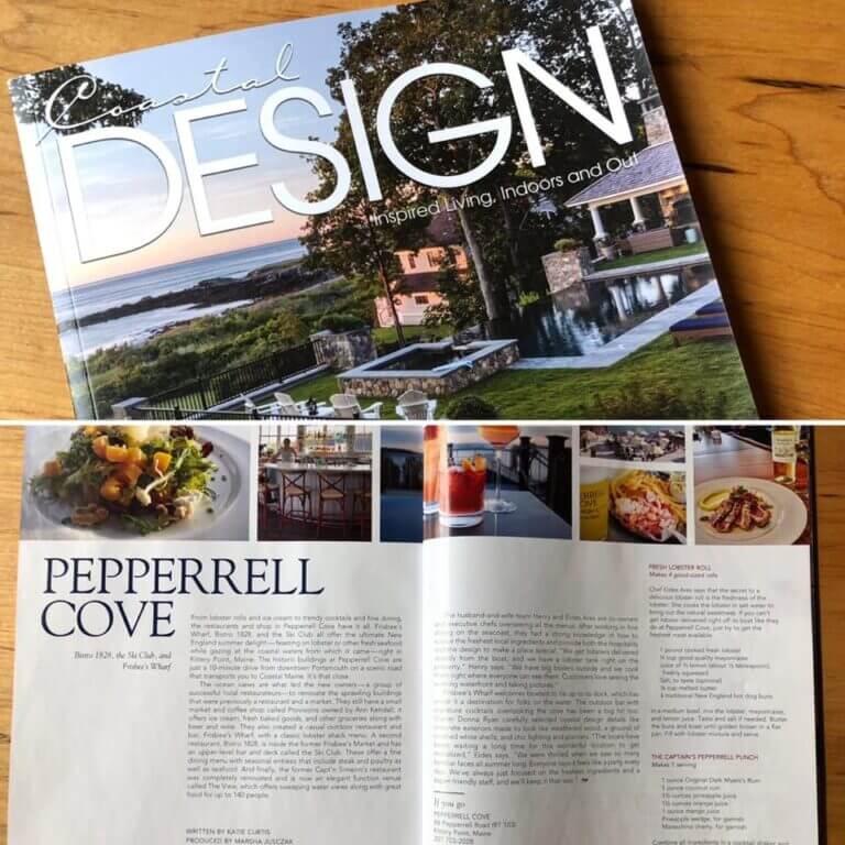 Pepperrell Cove in Coastal Design Magazine